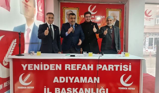 İYİ Parti ve MHP'den ayrılıp Yeniden Refah'a katıldılar