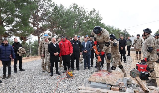 JÖH Taburu'na Afet Müdahale Gücü Güçlendirildi