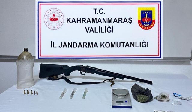 Kahramanmaraş'ta yasaklı madde Operasyonu: 2 Tutuklama