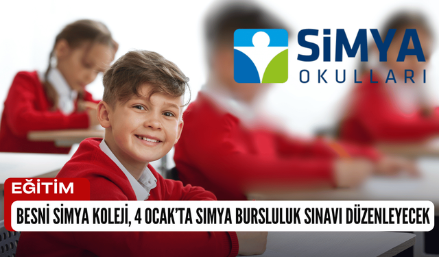 Besni Simya Koleji,  Bursluluk Sınavı Düzenleyecek