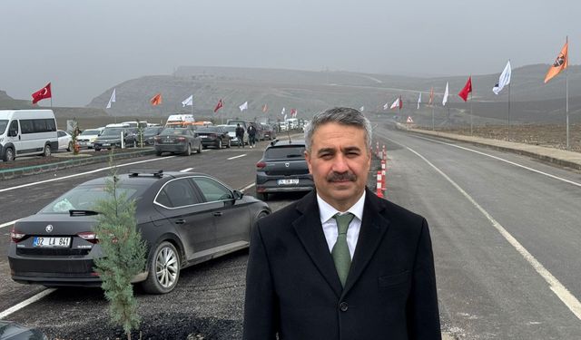 Alkayış: 'Siverek-Narince-Kâhta Yolu halkımıza hayırlı olsun'