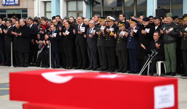 Isparta’da Şehit Olan 6 Kahraman İçin Tören Düzenlendi