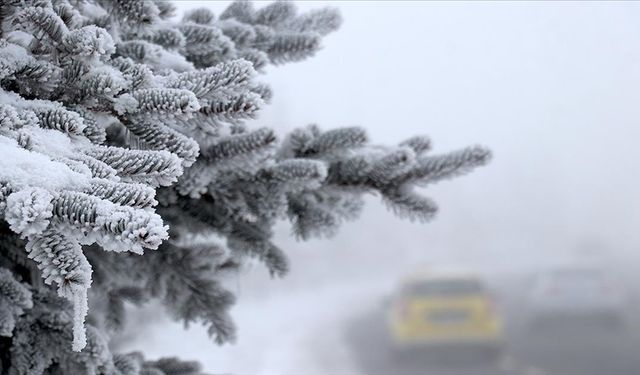 Meteorojiden Adıyaman için buzlanma ve don uyarısı!