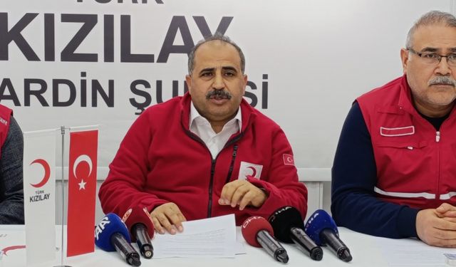 Türk Kızılay Mardin çalışmalarını değerlendirdi