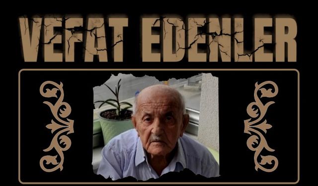 Besni'de Vefat Edenler 13.12.2024