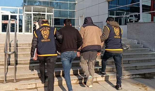 Adıyaman'da hırsızlık operasyonunda 2 şüpheli yakalandı