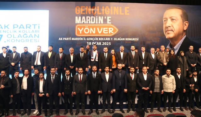 AK Parti Mardin Gençlik Kolları Kongresi yapıldı