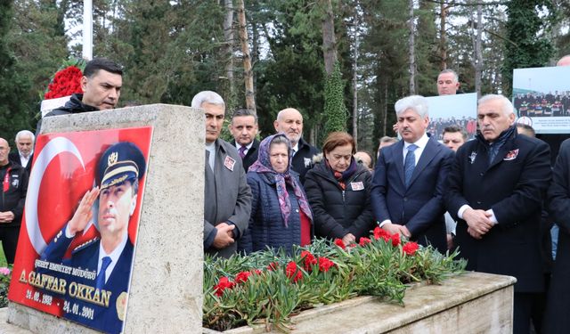 Ali Gaffar Okkan, şehadetinin 24. yılında Sakarya'da anıldı