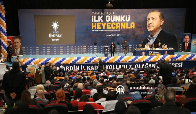 Bakan Işıkhan,Mardin İl Kadın Kolları Kongresi'nde konuştu: