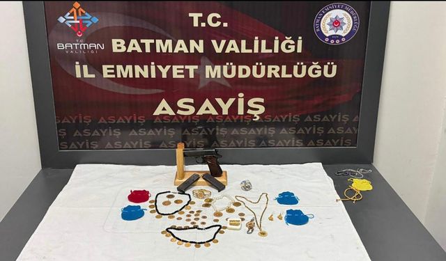 Batman’da hırsızlık zanlısı kadın yakalandı