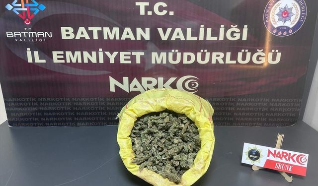 Batman'da yasaklı madde  operasyonunda 6 şüpheli tutuklandı