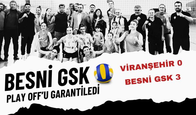 VİRANŞEHİR VOLEYBOL SK 0  -  3 BESNİ GSK