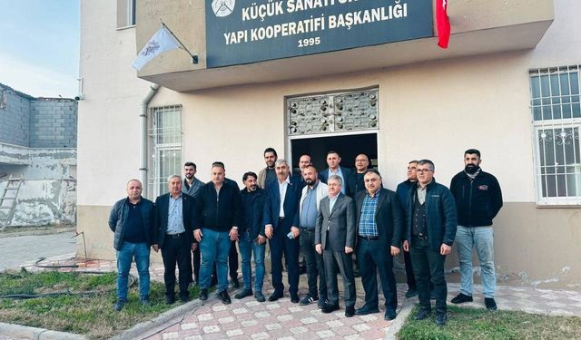 Cizre TSO yönetiminden  Başkan  Özdemir'e ziyaret