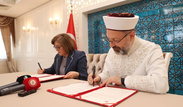 Diyanet  ile Gaziantep  Belediyesi ile protokol imzalandı