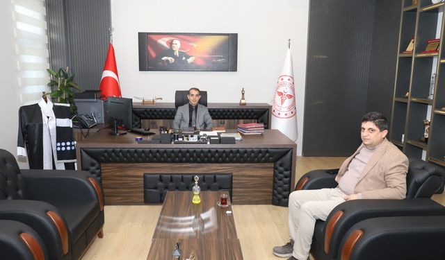 İbrahim Aslan’dan Prof. Dr. Mehmet Şirik’e Ziyaret