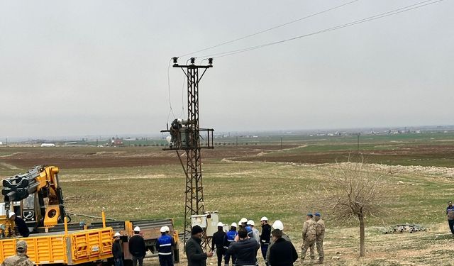 Mardin ve Şanlıurfa'da kayıt dışı 11 trafoya el konuldu