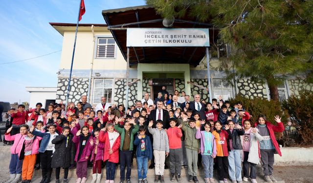 Milli Eğitim Bakanı Tekin,  köy okullarını ziyaret etti