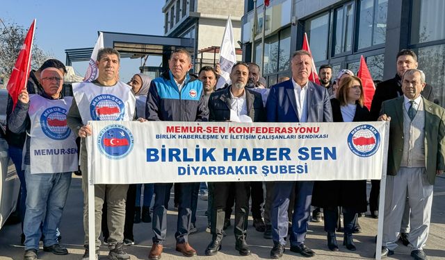 Rize'de iki PTT çalışanının öldürülmesi protesto edildi