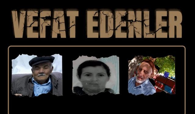 Besni'de Bugün Vefat Edenler 08.01.2025