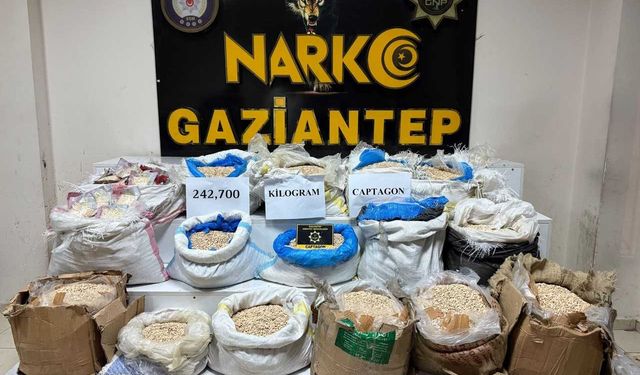 Gaziantep'te yasaklı madde operasyonunda 3 zanlı tutuklandı