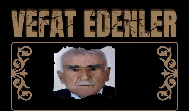Besni'de bugün vefat edenler 28.03.2025/1