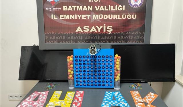 Kumar oynatılan iş yerinde yakalanan 41 kişiye ceza