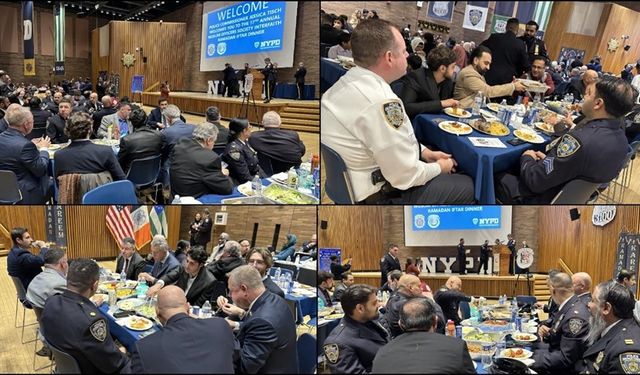 New York'ta  Müslüman polisler iftar programı düzenledi