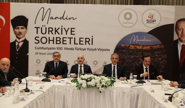 Mardin'de "Türkiye Sohbetleri" toplantısı düzenlendi