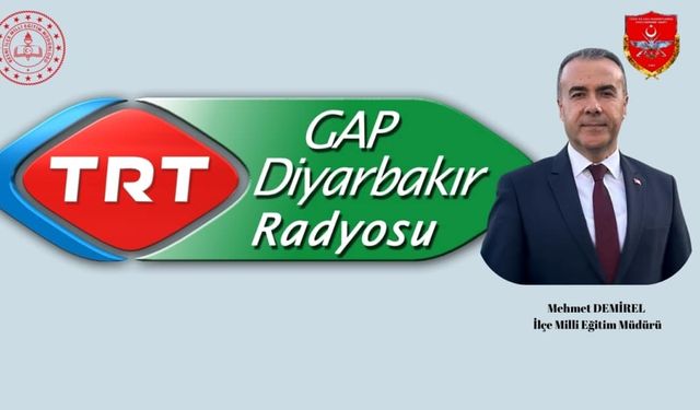 Demirel, TRT GAP Diyarbakır Radyosuna Röportaj Verdi