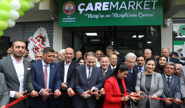 Nizip Belediyesi'nden Çare Market projesi