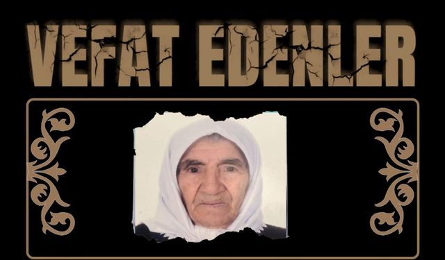 Besni'de bugün vefat edenler.02.04.2025/1