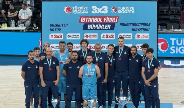 3x3 Basketbol şampiyonu Pamukkale Basket oldu