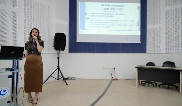Adıyaman Üniversitesi’nde 'Erasmus+' bilgilendirme günü