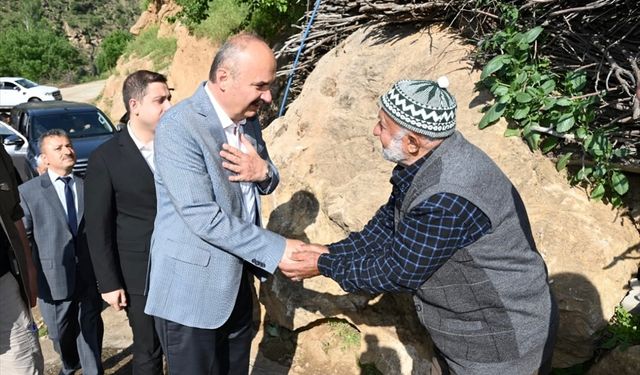 Batman Valisi Ekrem Canalp Sason'da köyleri ziyaret etti