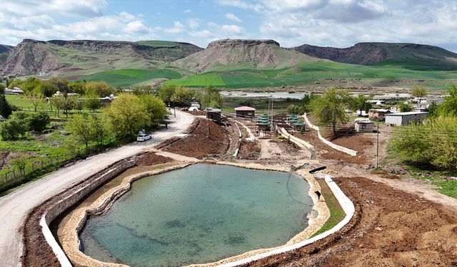 3 bin yıllık balıklı göl turizme kazandırılıyor