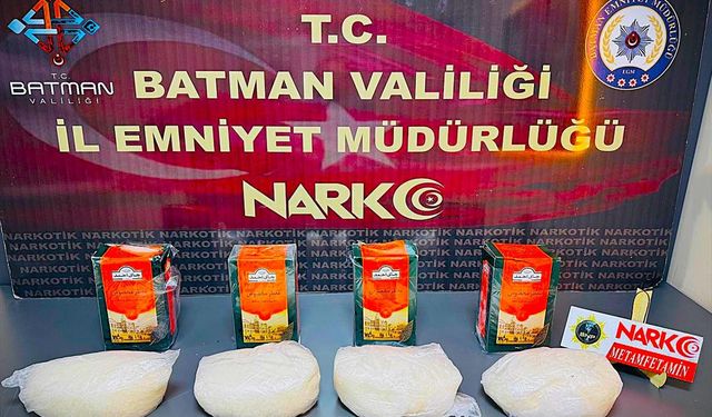 Batman'da yasaklı madde ile yakalanan şüpheli tutuklandı