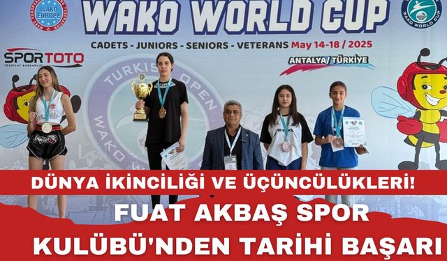 Fuat Akbaş Spor Kulübü'nden Tarihi Başarı