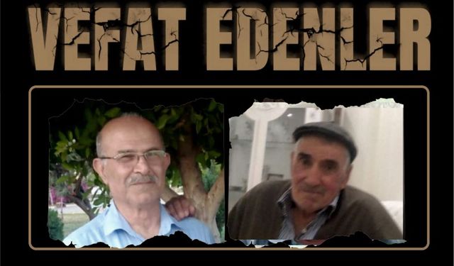 Bugün Vefat Edenler 24. 05. 2025