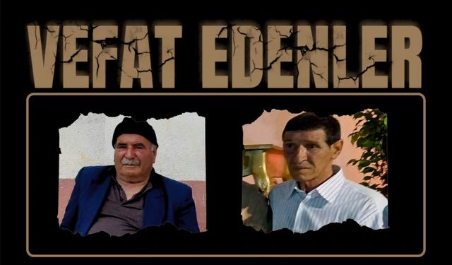 Besni'de Bugün Vefat Edenler 21.05.2025/