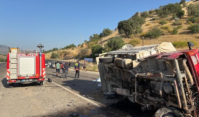 Besni'de kaza 1 kişi öldü, 5 kişi yaralandı