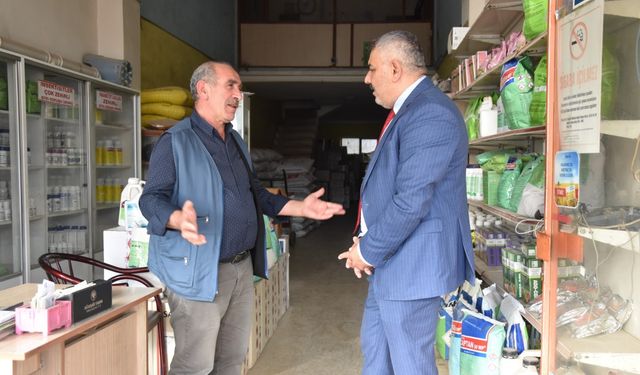 Başkan Sadıkoğlu: Çiftçi ve esnafın ödeme gücü kalmadı