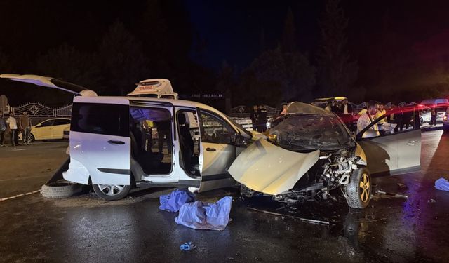 Gaziantep'te kaza 3 kişi öldü, 5 kişi yaralandı