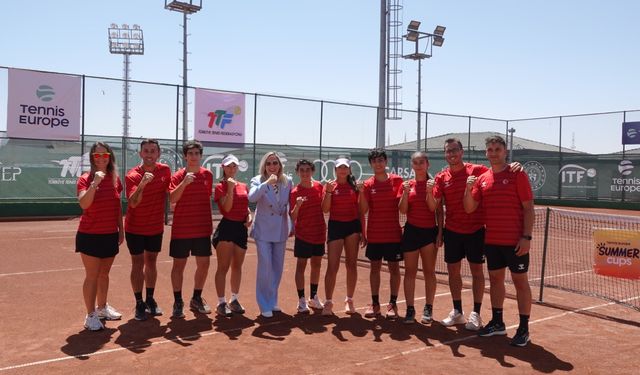 14 Yaş Tenis Milli Takımları Avrupa Finalleri'ne yükseldi