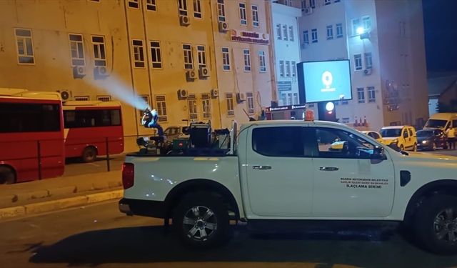 Mardin'de ilaçlama çalışmaları sürüyor