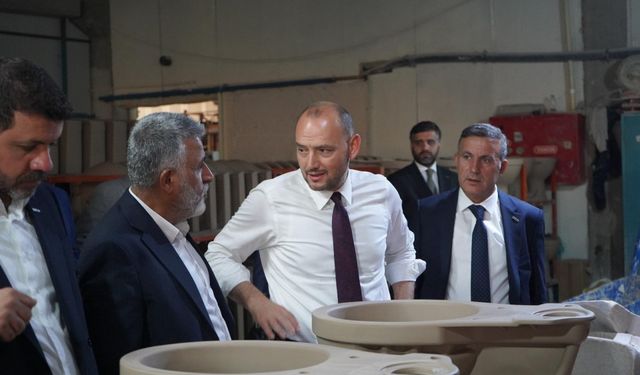 Başkan Özdemir Diyarbakır OSB'yi ziyaret etti