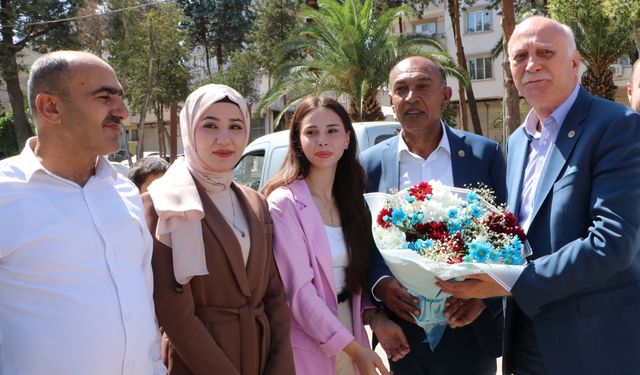 Başkan Bayraktar, Kilis'te çiftçilerle buluştu
