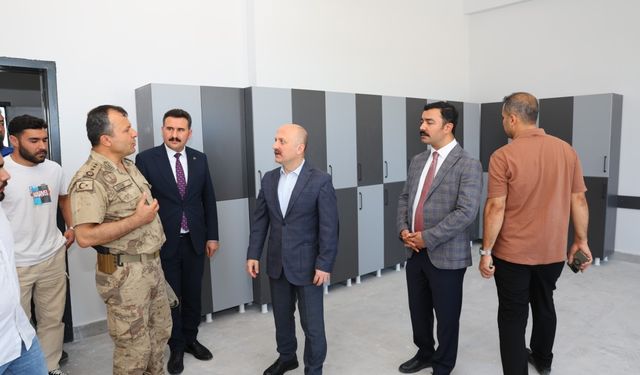 Vali Varol’dan eğitim yatırımlarına inceleme ziyareti