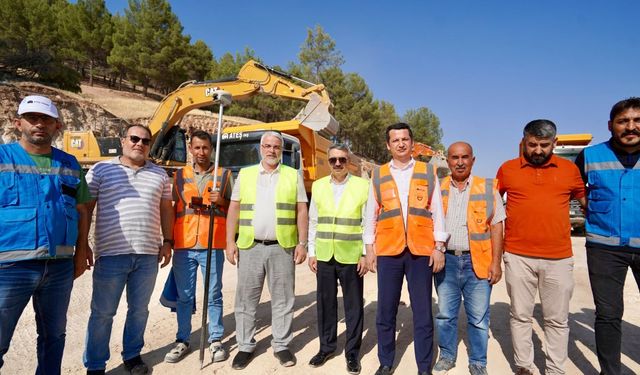 Adıyaman’a iki yeni yol: Çalışmalar başladı