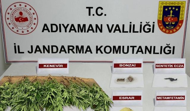 Adıyaman'da narkotik operasyonu: 15 Gözaltı