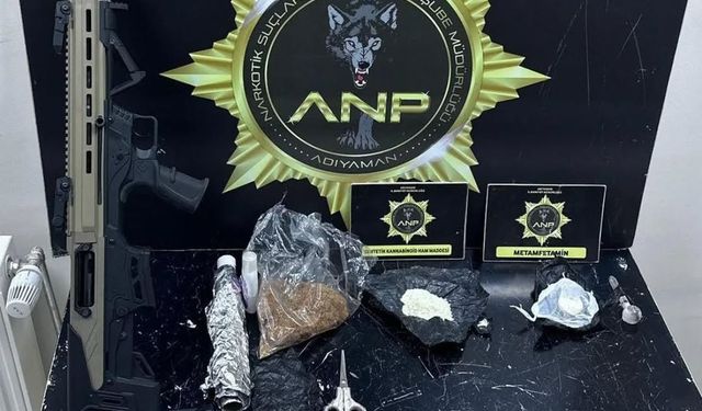 Adıyaman’da polis operasyonunda 3 kişi yakalandı